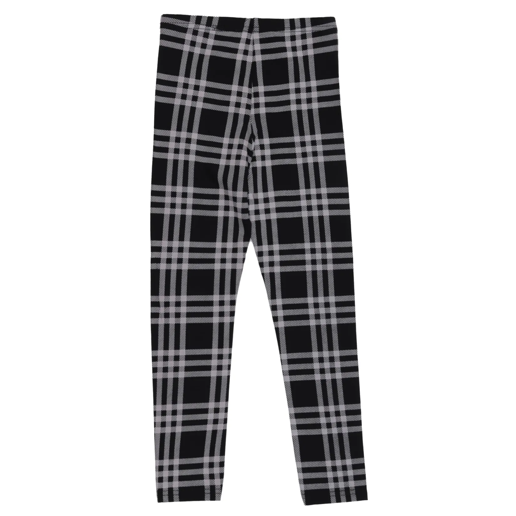 Leggings & Jeggings>Nano Bow Plaid Legging 2-12 Black