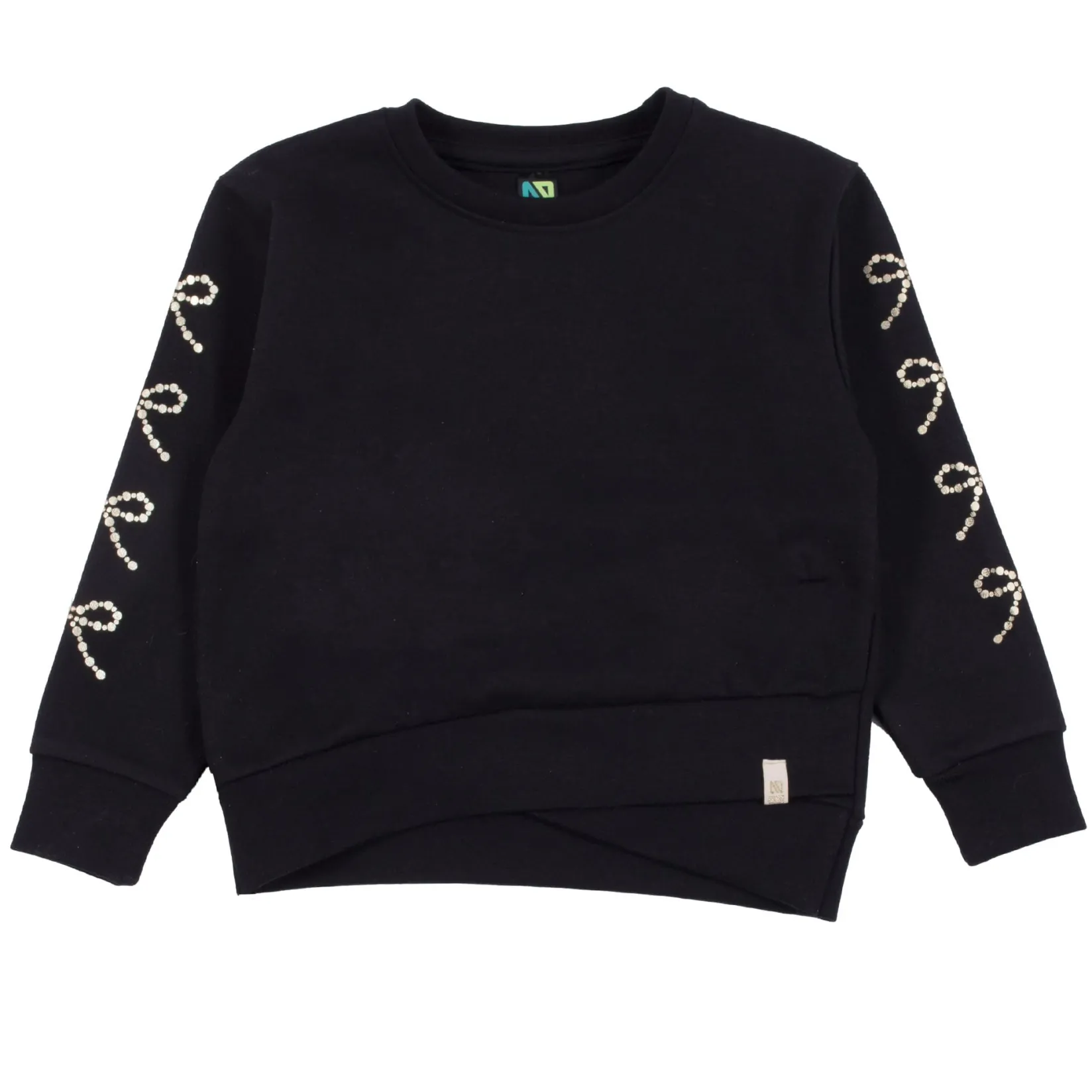 Fleeces And Sweatshirts|Tops>Nano Bow Sweatshirt 2-12 Black