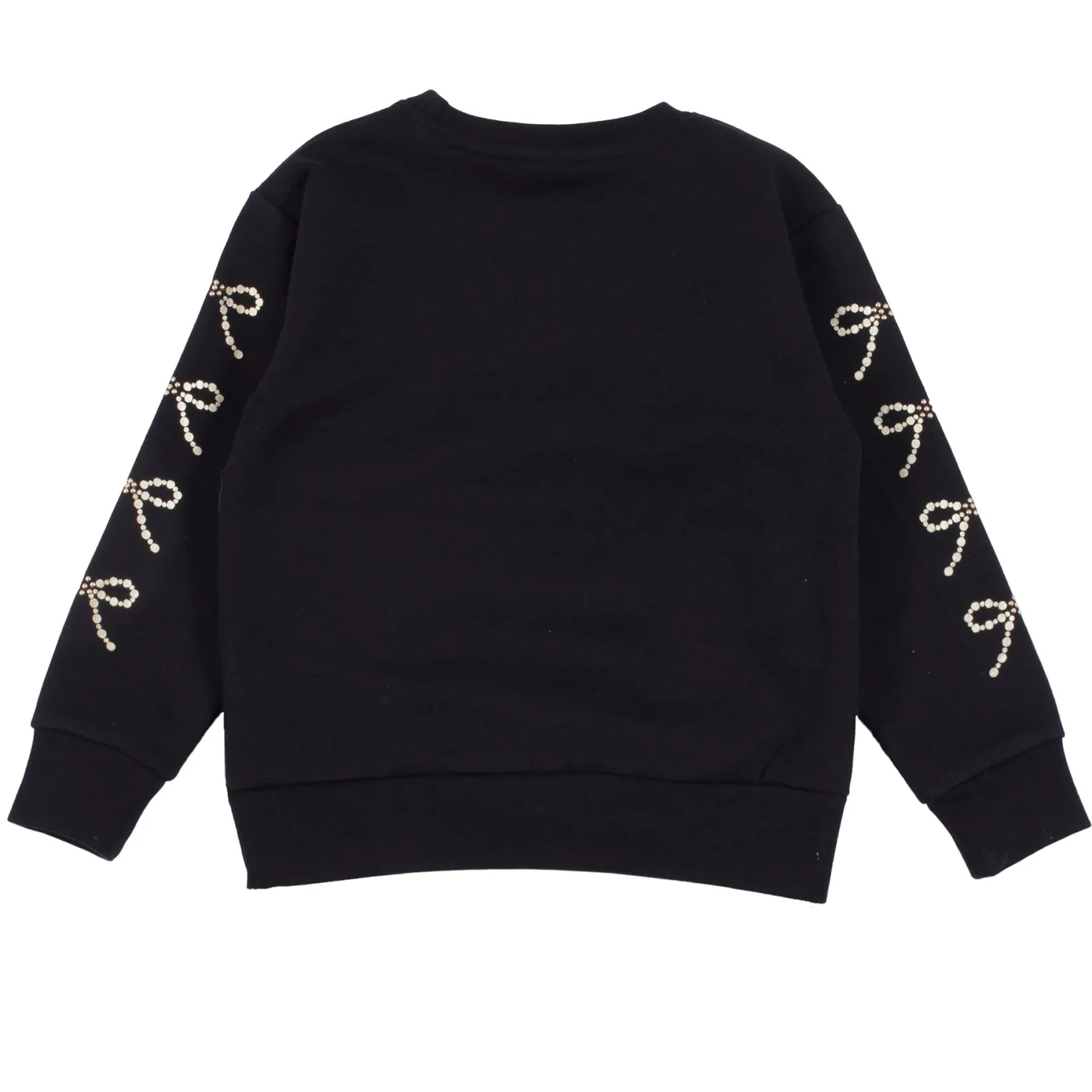 Fleeces And Sweatshirts|Tops>Nano Bow Sweatshirt 2-12 Black