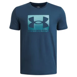 Sportswear|Tops>Under Armour Boxed Sports Ss 8-16 Blue