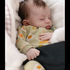 Preemie Clothing|Pajamas>Roche Ciseaux Breakfast Pajamas Premature-30m Sage