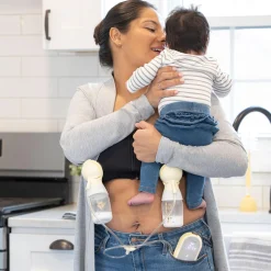 Hot Breast Milk Collection and Storage Bottles (6) - 150ml Breastfeeding