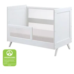 Outlet Breathable™ Mesh Toddler Bed Conversion Kit for 3-in-1 Convertible Crib - White Toddler Rails|Cribs & Mattresses