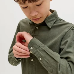 Breeze Linen Shirt 8-16y Kids/BOY Tops