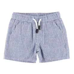Shorts & Bermuda>Nano Breeze Striped Short 2-12 Blue