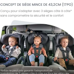 Hot Poplar™ Convertible Car Seat - STONE ONYX Kids Car Seats & Booster Seats|Car Seats