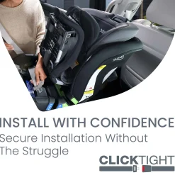 Hot Poplar™ Convertible Car Seat - STONE ONYX Kids Car Seats & Booster Seats|Car Seats