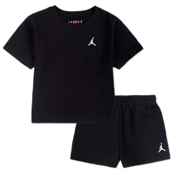 Sportswear|Outfit Sets>Jordan Brooklyn Fleece Short Set 4-6X Black