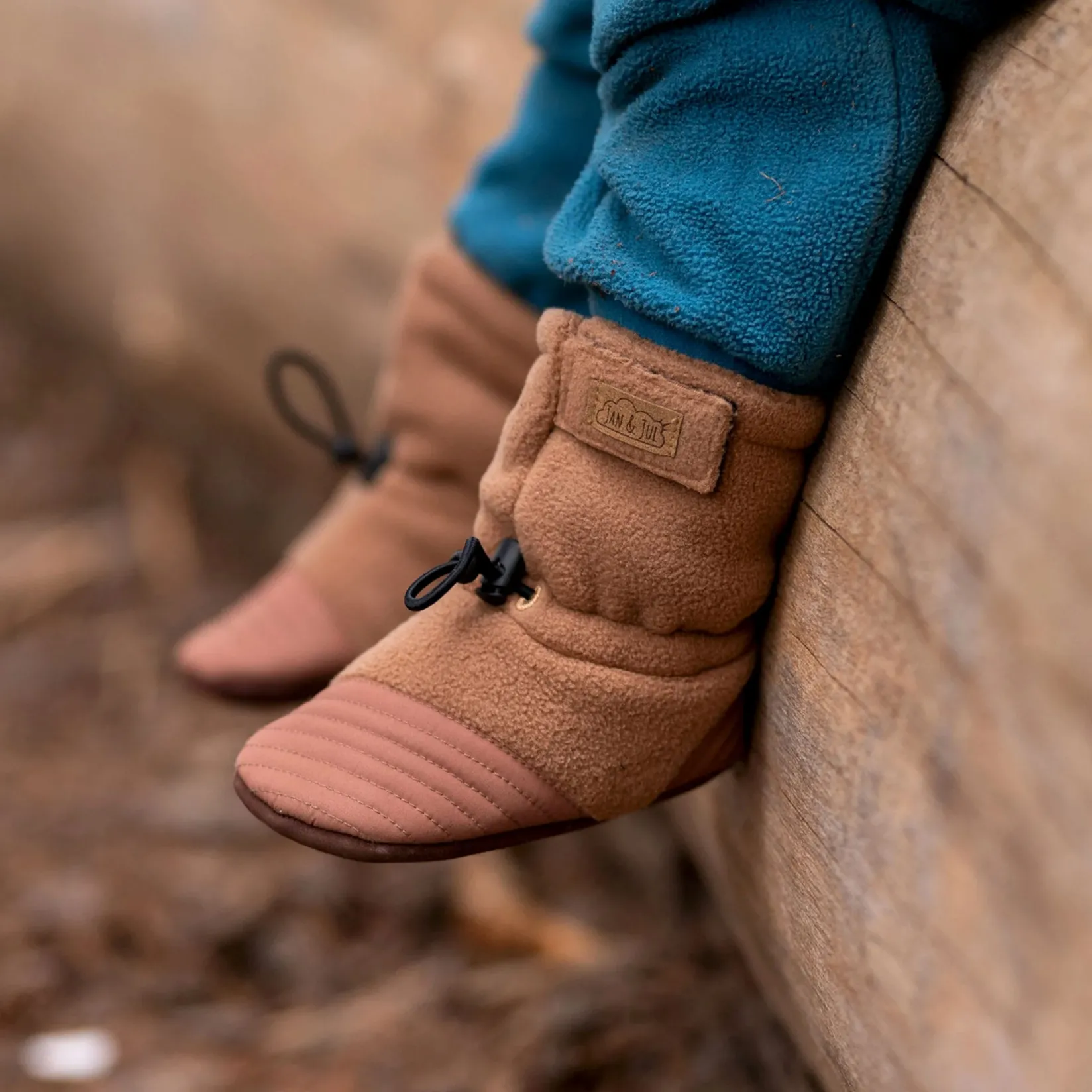 Best Brown Bear Stay-Put Bootie Boots & Booties