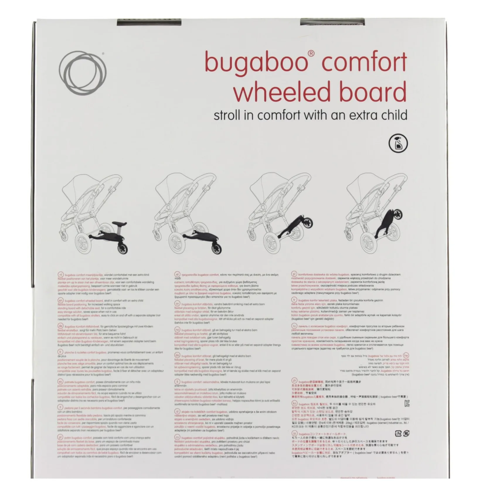 Comfort Wheeled Board Strollers & Trailers