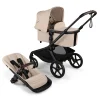 New Kangaroo Complete Stroller - Black / Taupe Kids Strollers|Strollers & Trailers