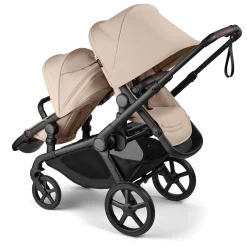 New Kangaroo Complete Stroller - Black / Taupe Kids Strollers|Strollers & Trailers
