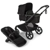 Outlet Kangaroo Complete Stroller - Black / Black Kids Strollers|Strollers & Trailers