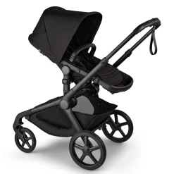Outlet Kangaroo Complete Stroller - Black / Black Kids Strollers|Strollers & Trailers