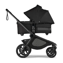 Outlet Kangaroo Complete Stroller - Black / Black Kids Strollers|Strollers & Trailers
