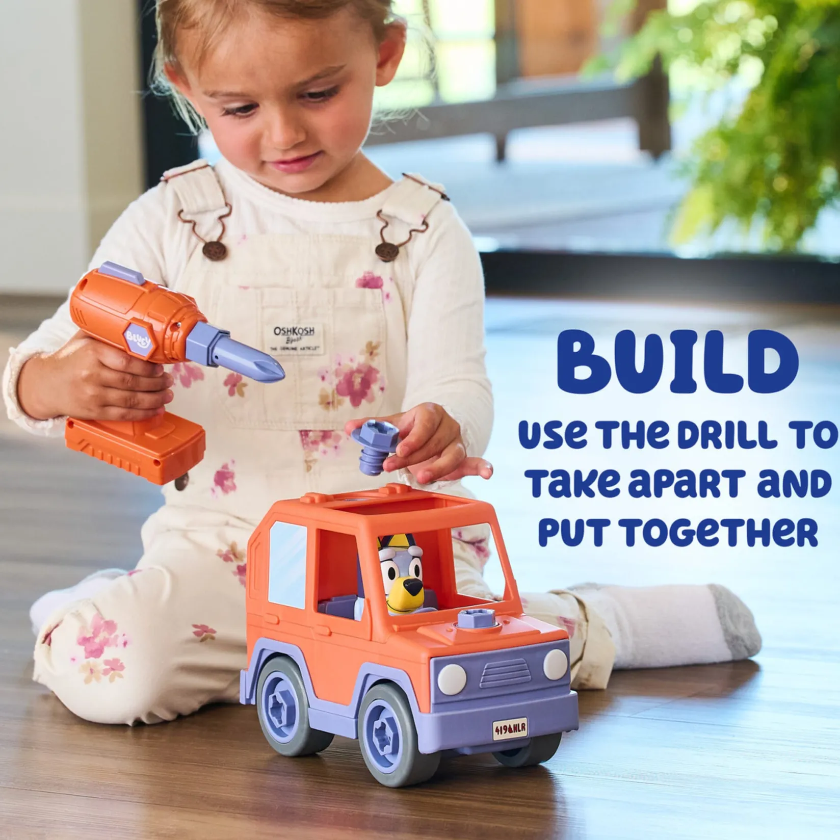 Assembly & Construction>Lamaze Build A Buddy Bluey