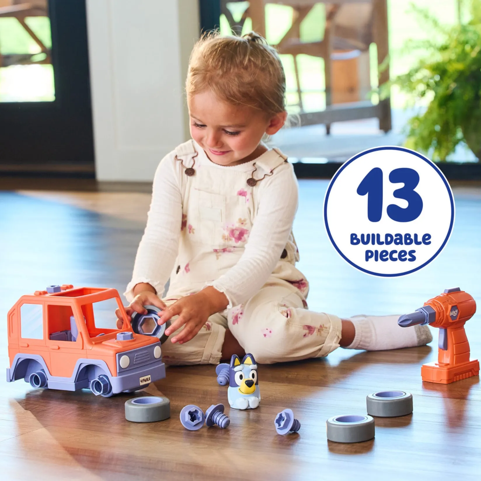 Assembly & Construction>Lamaze Build A Buddy Bluey