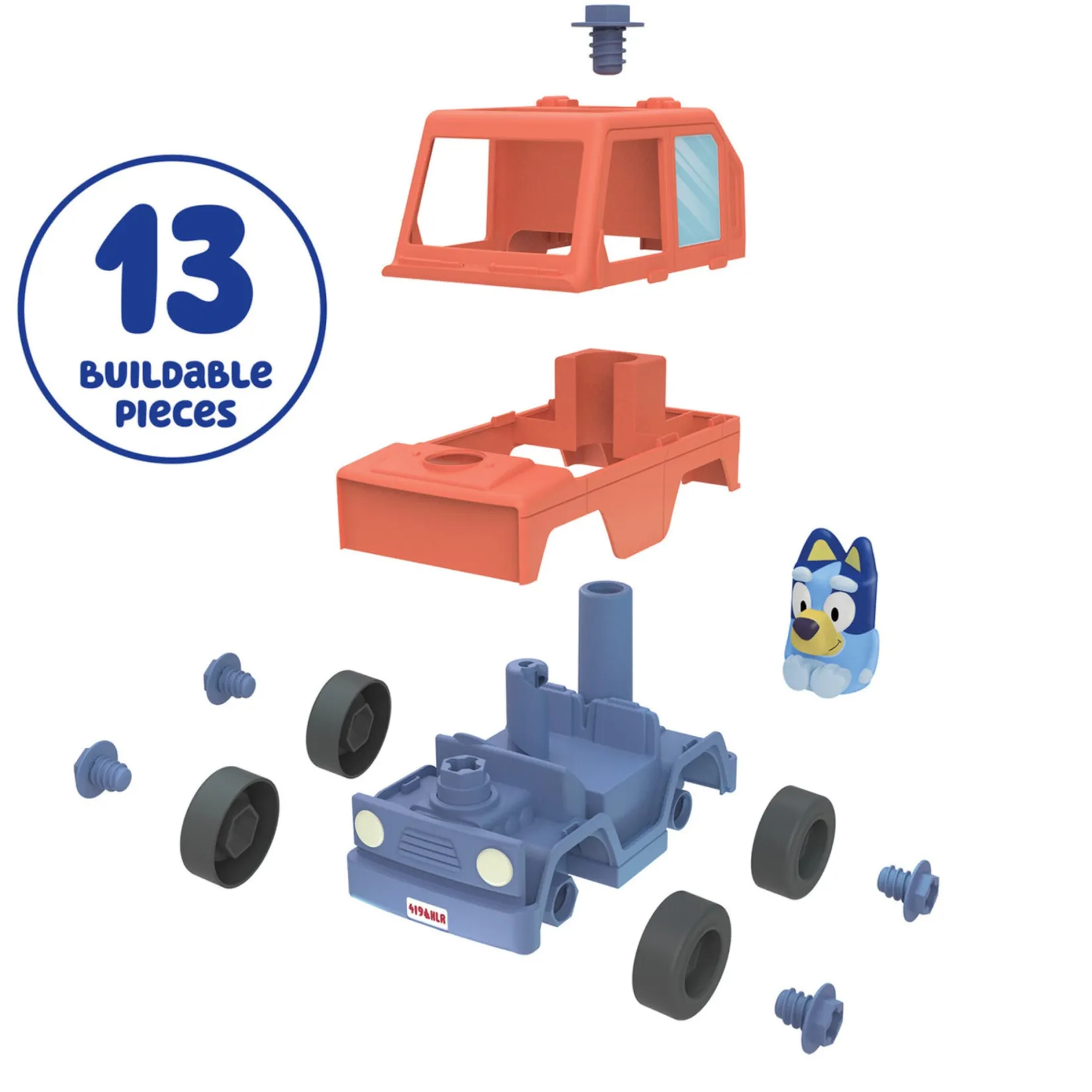 Assembly & Construction>Lamaze Build A Buddy Bluey