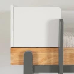 Best Bunk Bed - Bebble Natural and Gray Twin, Full & Queen Beds