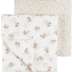 Sale Bunnies 2 Pieces Muslin Blankets Kids Blankets|Blankets