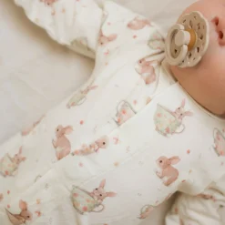 Sale Bunnies Magnetic Pajamas P-18m Preemie Clothing|Pajamas