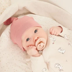 Fashion Accessories>Petit Lem Bunnies 2pc Hats 0-9m Pink