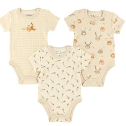 New Bunnies 3pk Bodysuit 0-30m BOY Bodysuits|Bodysuits