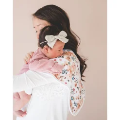 Clearance Burp Cloths (3) - Flower Autumn Nursing Covers|Breastfeeding