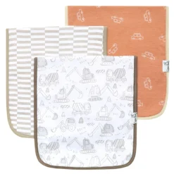 Breastfeeding|Nursing Covers>Copper Pearl Burp Cloths (3) - Gage