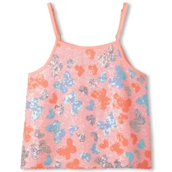 Tops>Hatley Butterflies Sequin Top 4-8 Pink