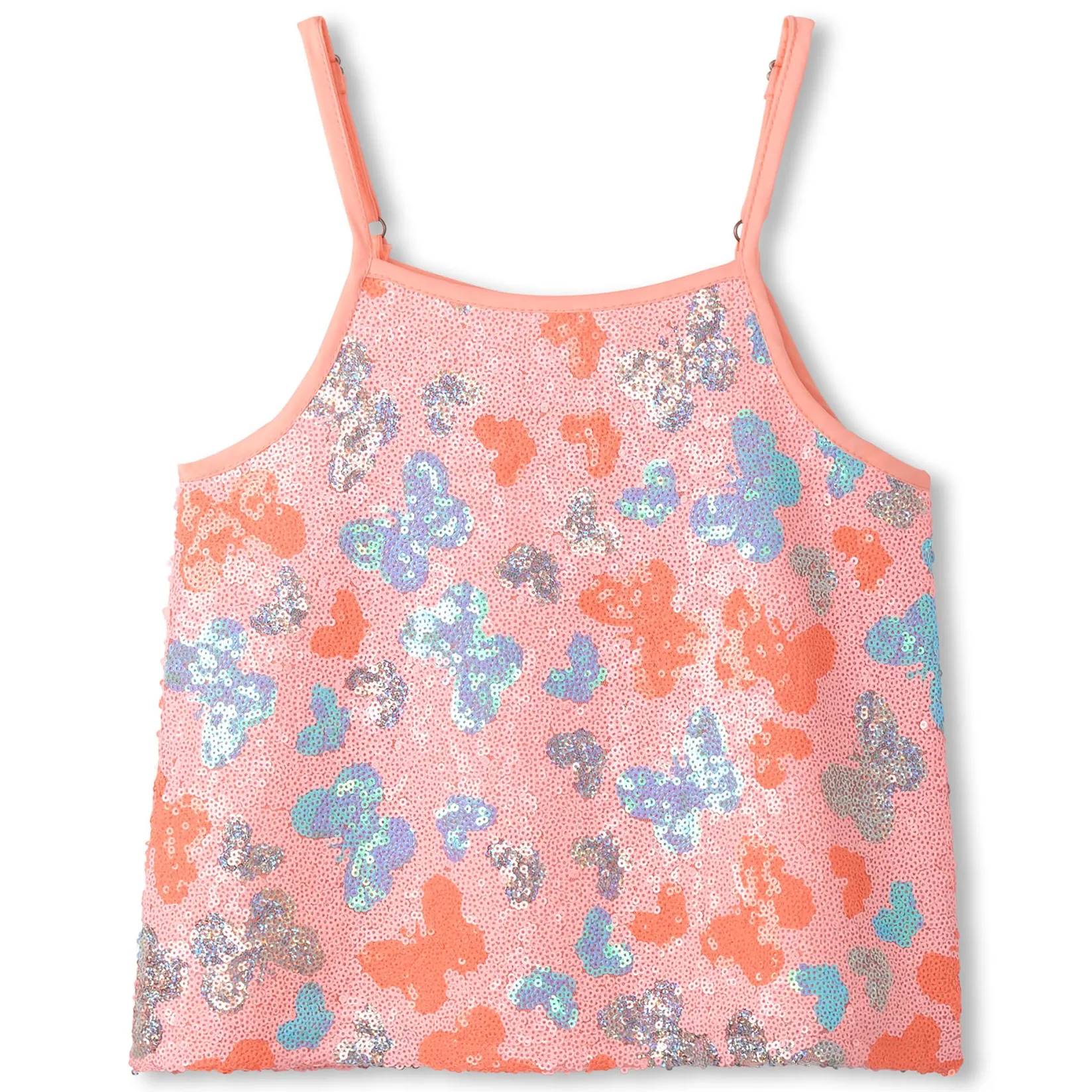 Tops>Hatley Butterflies Sequin Top 4-8 Pink