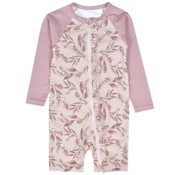 Swimsuits>Perlimpinpin Butterflies Swimsuit 2-3 Rose