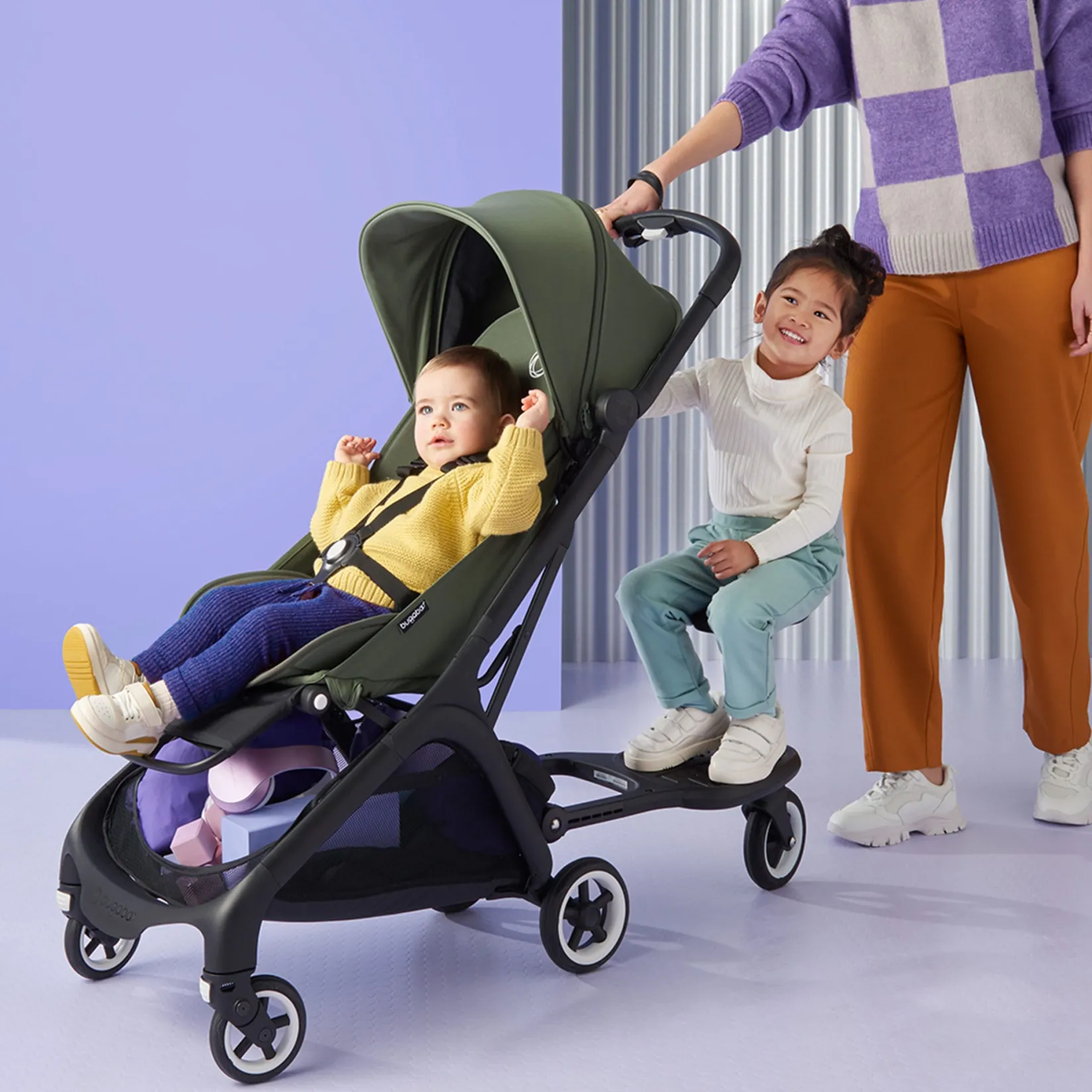 Hot Butterfly / Kangaroo Comfort Wheeled Board + Strollers & Trailers