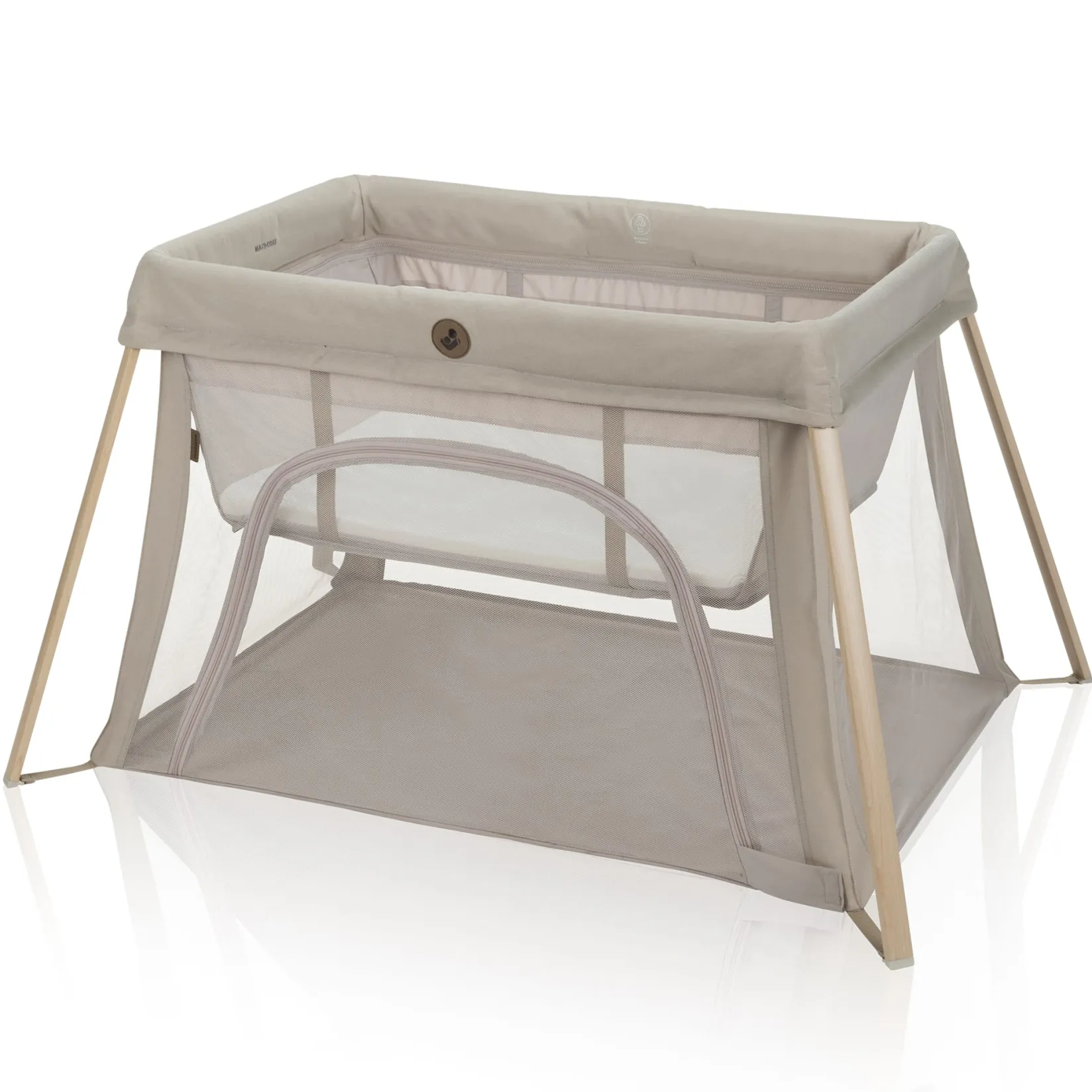 Playards & Bassinets|Playards & Bassinets>Maxi-cosi Calao Light Travel Crib - Classic Oat