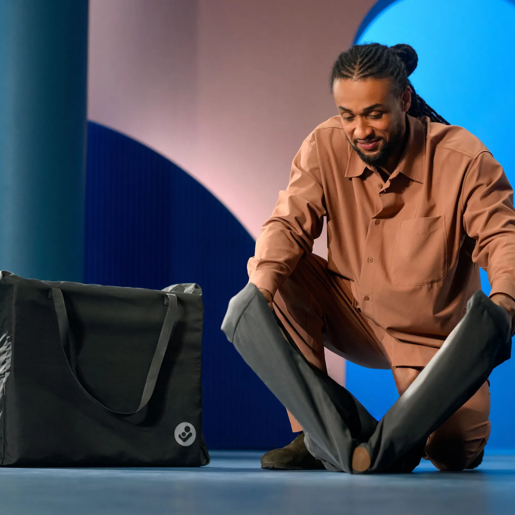 Playards & Bassinets|Playards & Bassinets>Maxi-cosi Calao Light Travel Crib - Classic Oat