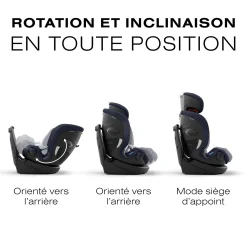 Clearance Callisto G 360 Rotating All-in-One Car Seat - Ocean Blue Kids Car Seats & Booster Seats|Car Seats