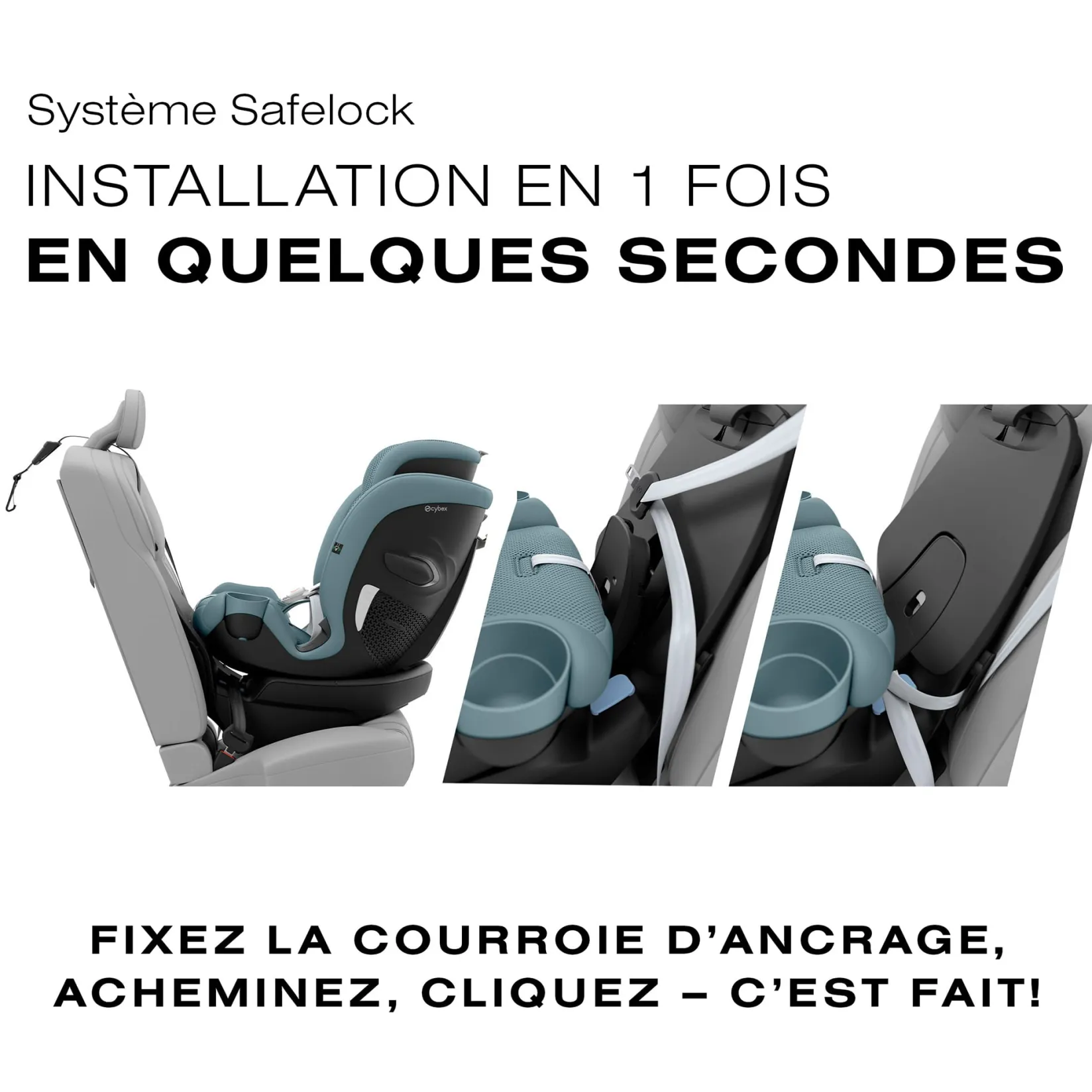 Car Seats & Booster Seats|Car Seats>Cybex Callisto G 360 Rotating All-in-One Car Seat - Stormy Blue