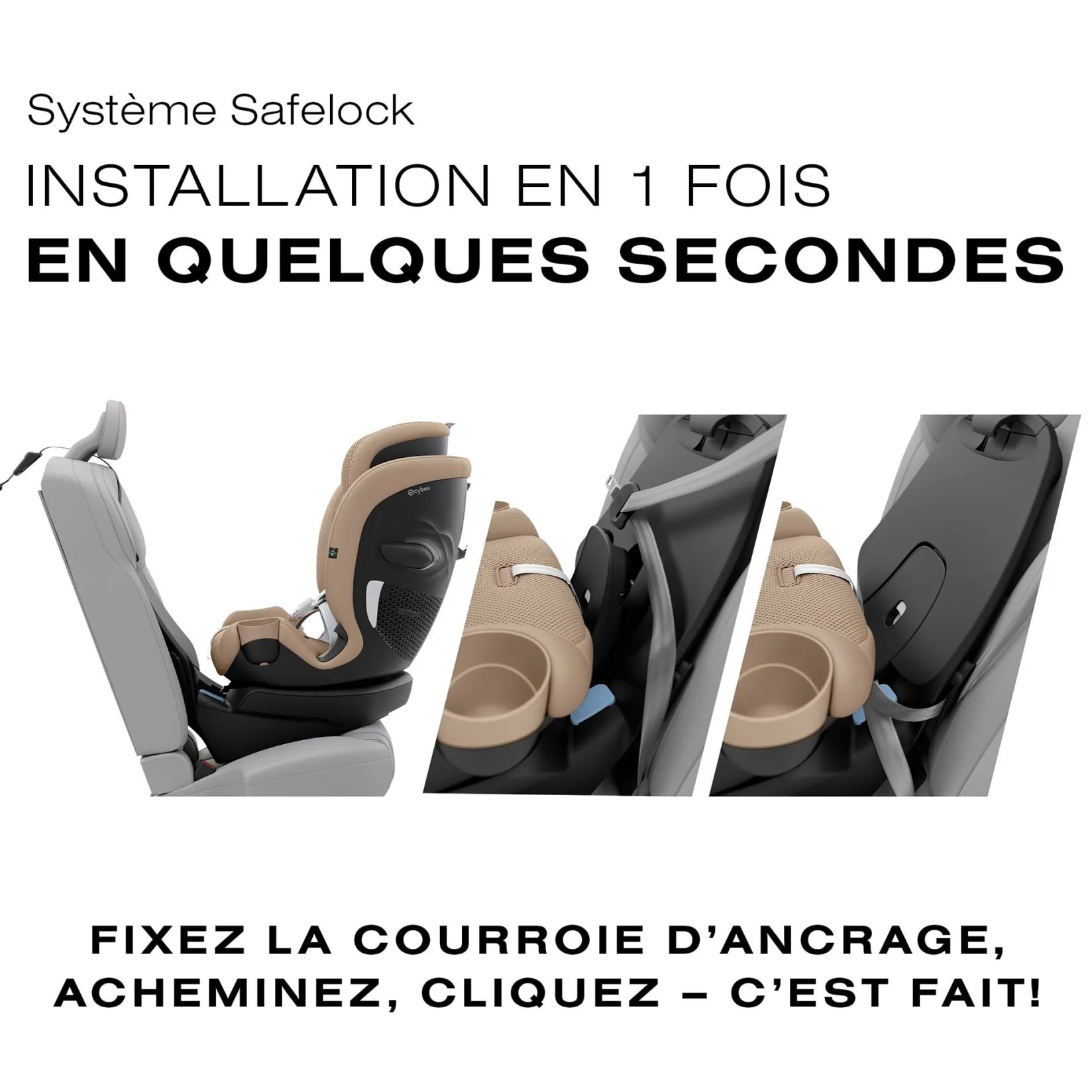 Car Seats & Booster Seats|Car Seats>Cybex Callisto G 360 Rotating All-in-One Car Seat - Almond Beige