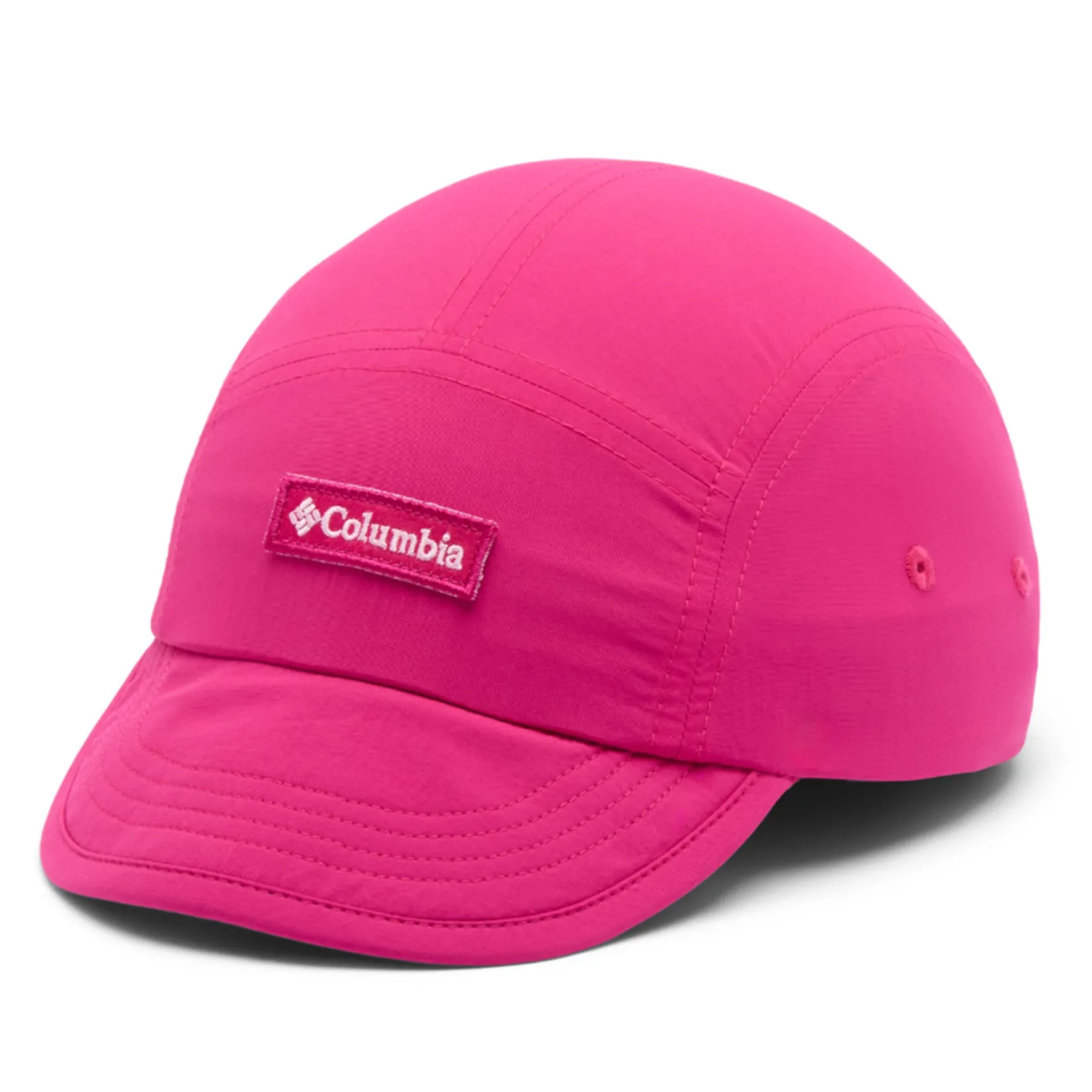 Hats And Caps|Hats & Caps>Columbia Camp Charlie 5 Panel Cap 7-16 Fuchsia