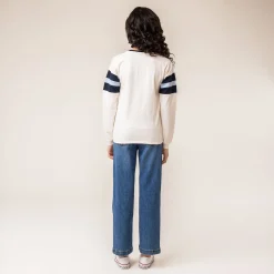 Campus Bow T-shirt 2-12 Kids Tops