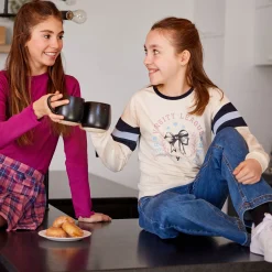 Campus Bow T-shirt 2-12 Kids Tops