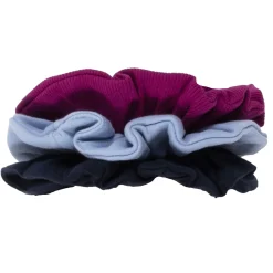 Fashion Accessories>Nano Campus 3pk Scrunchies 2-12 Blue