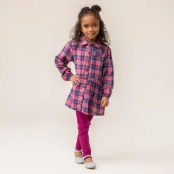 Hot Campus Plaid Tunic 2-12 Kids Tops