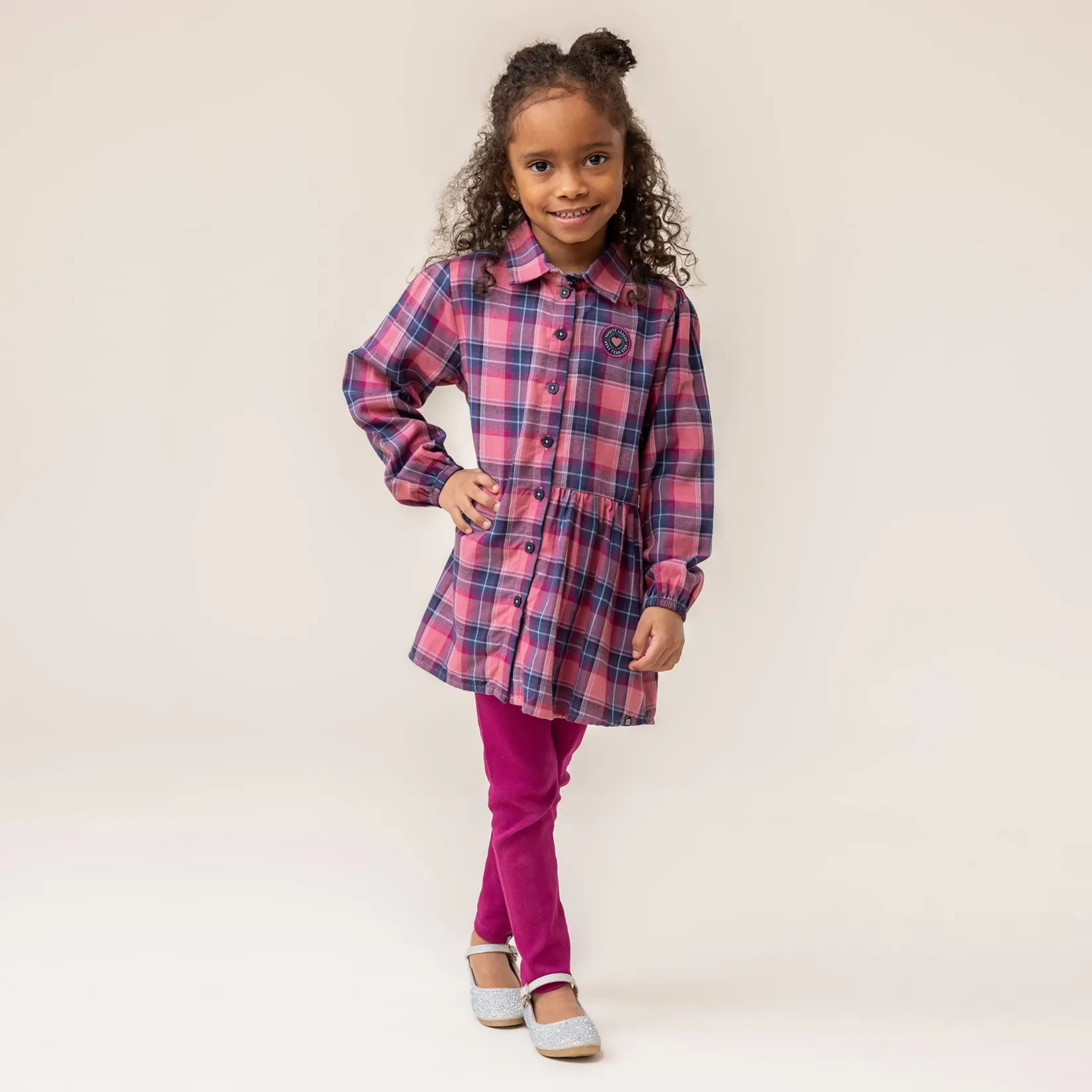 Hot Campus Plaid Tunic 2-12 Kids Tops