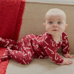 Outlet Candy Canes Pajamas 0-24m Pajamas|Pyjamas