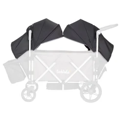 Strollers & Trailers>Larktale Canopy Set for Caravanâ„¢ Stroller/Wagon - Byron Black