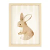 Outlet Canva with Natural Frame - Rabbit Wall Decorations
