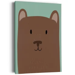 Wall Decorations>Oleka Canvas - Bear Cub