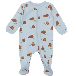 Pajamas|Pyjamas>Origami Capybara Modal Pajamas 0-30m Bleu