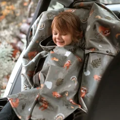 Hot Car Seat Poncho 0-6y - Sloth Kids/BOY Snowsuits|Snowsuits